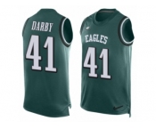 Men Nike Philadelphia Eagles #41 Ronald Darby Limited Midnight Green Player Name & Number Tank Top NFL Jersey