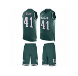 Men Nike Philadelphia Eagles #41 Ronald Darby Limited Midnight Green Tank Top Suit NFL Jersey