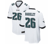 Men Philadelphia Eagles 26 SAQUON BARKLEY white Vapor Untouchable Limited Stitched Football Jersey