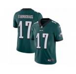 Men's Nike Philadelphia Eagles #17 Harold Carmichael Vapor Untouchable Limited Midnight Green Team Color NFL Jersey
