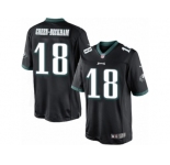 Men's Nike Philadelphia Eagles #18 Dorial Green-Beckham Limited Black Alternate NFL Jersey