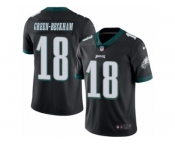 Men's Nike Philadelphia Eagles #18 Dorial Green-Beckham Limited Black Rush NFL Jersey