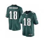 Men's Nike Philadelphia Eagles #18 Dorial Green-Beckham Limited Midnight Green Team Color NFL Jersey