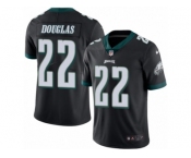 Men's Nike Philadelphia Eagles #22 Rasul Douglas Limited Black Rush NFL Jersey