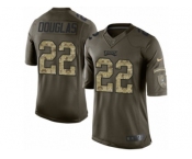Men's Nike Philadelphia Eagles #22 Rasul Douglas Limited Green Salute to Service NFL Jersey