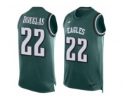 Men's Nike Philadelphia Eagles #22 Rasul Douglas Limited Midnight Green Player Name & Number Tank Top NFL Jersey