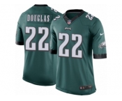 Men's Nike Philadelphia Eagles #22 Rasul Douglas Limited Midnight Green Team Color NFL Jersey