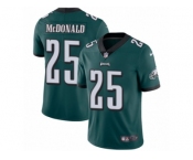 Men's Nike Philadelphia Eagles #25 Tommy McDonald Vapor Untouchable Limited Midnight Green Team Color NFL Jersey