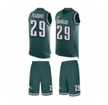 Men's Nike Philadelphia Eagles #29 Avonte Maddox Limited Midnight Green Tank Top Suit NFL Jersey