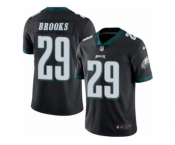 Men's Nike Philadelphia Eagles #29 Terrence Brooks Limited Black Rush NFL Jersey