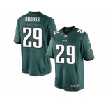 Men's Nike Philadelphia Eagles #29 Terrence Brooks Limited Midnight Green Team Color NFL Jersey