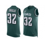 Men's Nike Philadelphia Eagles #32 Rasul Douglas Limited Midnight Green Player Name & Number Tank Top NFL Jers