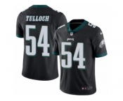 Men's Nike Philadelphia Eagles #54 Stephen Tulloch Limited Black Rush NFL Jersey