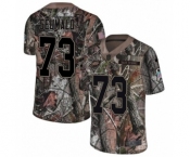 Men's Nike Philadelphia Eagles #73 Isaac Seumalo Camo Rush Realtree Limited NFL Jersey