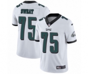 Men's Nike Philadelphia Eagles #75 Josh Sweat White Vapor Untouchable Limited Player NFL Jersey