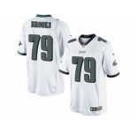 Men's Nike Philadelphia Eagles #79 Brandon Brooks Limited White NFL Jersey