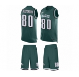 Men's Nike Philadelphia Eagles #80 Jordan Matthews Limited Midnight Green Tank Top Suit NFL Jersey