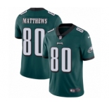Men's Nike Philadelphia Eagles #80 Jordan Matthews Midnight Green Team Color Vapor Untouchable Limited Player NFL Jersey