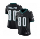 Men's Nike Philadelphia Eagles #80 Markus Wheaton Black Alternate Vapor Untouchable Limited Player NFL Jersey