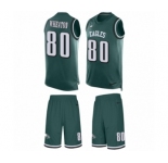 Men's Nike Philadelphia Eagles #80 Markus Wheaton Limited Midnight Green Tank Top Suit NFL Jersey