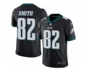 Men's Nike Philadelphia Eagles #82 Torrey Smith Limited Black Rush NFL Jersey