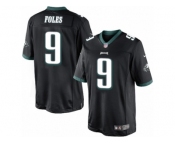 Men's Nike Philadelphia Eagles #9 Nick Foles Limited Black Alternate NFL Jersey