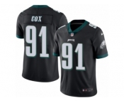 Men's Nike Philadelphia Eagles #91 Fletcher Cox Limited Black Rush NFL Jersey