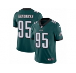 Men's Nike Philadelphia Eagles #95 Mychal Kendricks Vapor Untouchable Limited Midnight Green Team Color NFL Jersey