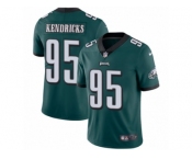 Men's Nike Philadelphia Eagles #95 Mychal Kendricks Vapor Untouchable Limited Midnight Green Team Color NFL Jersey