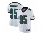 Men's Nike Philadelphia Eagles #95 Mychal Kendricks Vapor Untouchable Limited White NFL Jersey