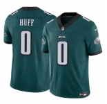 Men's Philadelphia Eagles #0 Bryce Huff Green 2024 F.U.S.E. Vapor Untouchable Limited Football Stitched Jersey