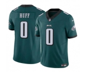 Men's Philadelphia Eagles #0 Bryce Huff Green 2024 F.U.S.E. Vapor Untouchable Limited Football Stitched Jersey