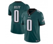 Men's Philadelphia Eagles #0 Bryce Huff Green Vapor Untouchable Limited Football Stitched Jersey