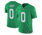 Men's Philadelphia Eagles #0 Bryce Huff Green Vapor Untouchable Throwback Limited Football Stitched Jersey