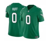 Men's Philadelphia Eagles #0 Bryce Huff Kelly Green 2024 F.U.S.E. Vapor Untouchable Limited Football Stitched Jersey