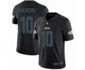 Men's Philadelphia Eagles #10 DeSean Jackson Limited Black Rush Impact Football Jersey
