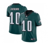 Men's Philadelphia Eagles #10 DeSean Jackson Midnight Green Team Color Vapor Untouchable Limited Player Football Jersey