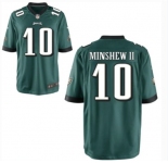 Men's Philadelphia Eagles #10 Minshew II Green Vapor Untouchable Limited Player Football Jersey