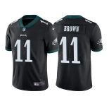 Men's Philadelphia Eagles #11 A. J. Brown Black Vapor Untouchable Limited Stitched Jersey