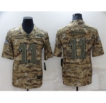 Men's Philadelphia Eagles #11 A. J. Brown Nike Camo 2018 Salute to Service Stitched NFL Limited Jersey