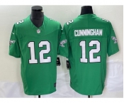 Men's Philadelphia Eagles #12 Randall Cunningham Green 2023 F.U.S.E. Vapor Untouchable Stitched Football Jersey