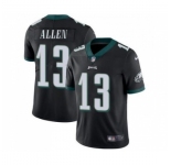 Men's Philadelphia Eagles #13 Devon Allen Black Vapor Untouchable Limited Stitched Jersey