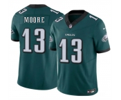 Men's Philadelphia Eagles #13 Elijah Moore Green 2026 F.U.S.E. Vapor Untouchable Limited Stitched Football Jersey