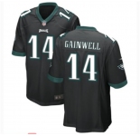 Men's Philadelphia Eagles #14 Gainwell  Black Vapor Untouchable Limited Player Football Jersey