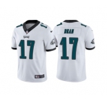 Men's Philadelphia Eagles #17 Nakobe Dean White Vapor Untouchable Limited Stitched Jersey