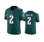 Men's Philadelphia Eagles #2 Darius Slay JR Green 2023 F.U.S.E. With 2-Star C Patch Vapor Untouchable Limited Football Stitched Jersey