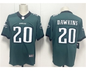 Men's Philadelphia Eagles #20 Brian Dawkins Green 2024 New Vapor Untouchable Limited Football Stitched Jersey