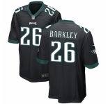 Men's Philadelphia Eagles #26 SAQUON BARKLEY Black Vapor Untouchable Limited Stitched Football Jersey