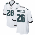 Men's Philadelphia Eagles #26 SAQUON BARKLEY white Vapor Untouchable Limited Stitched Football Jersey