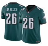 Men's Philadelphia Eagles #26 Saquon Barkley Green 2023 F.U.S.E. Vapor Untouchable Limited Football Stitched Jersey